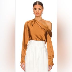 Jonathan Simkhai Alice Cold Shoulder Top - S